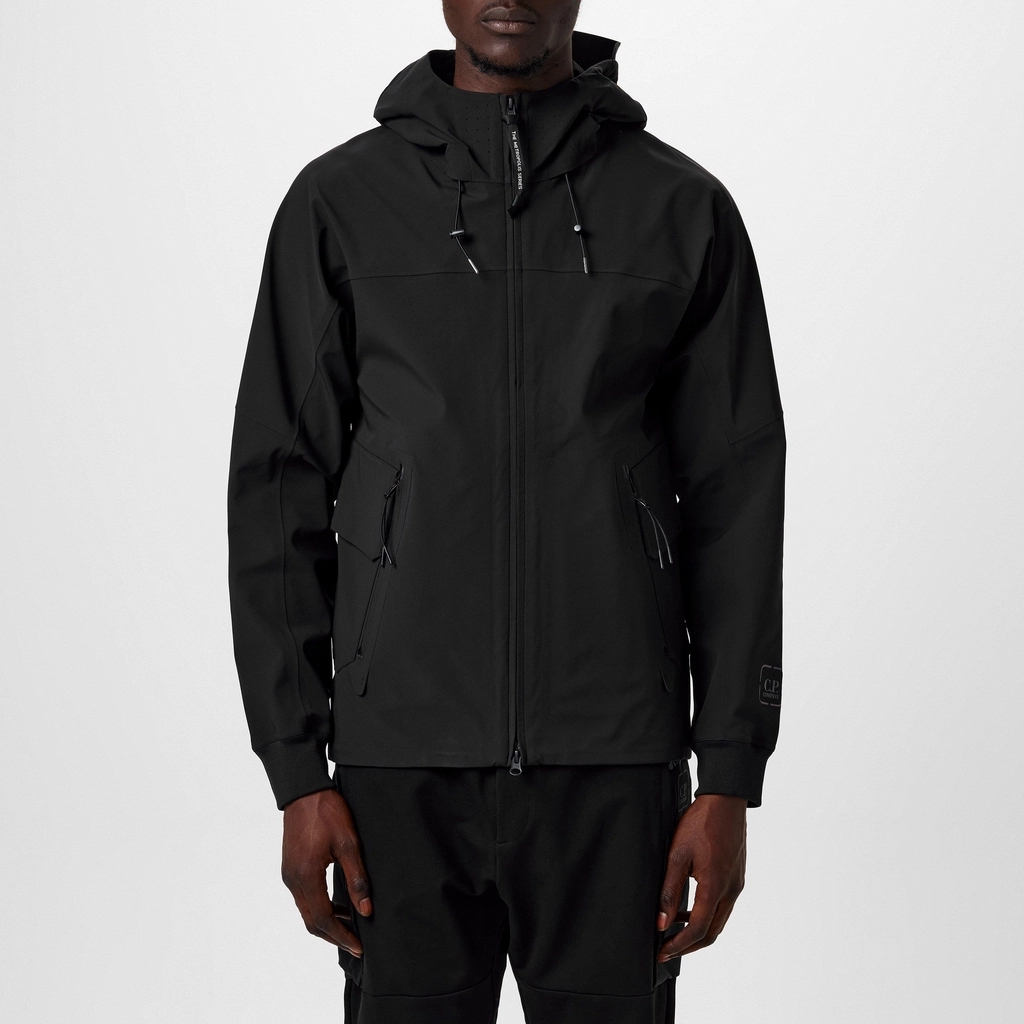 CP Company Metroshell Hooded Jacket - Black 999